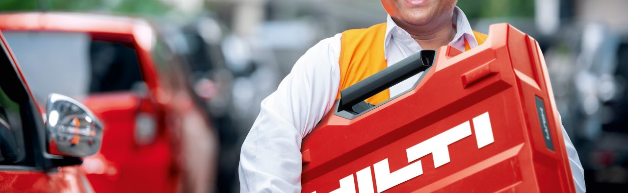 Hilti Gruppe bleibt auf Kurs