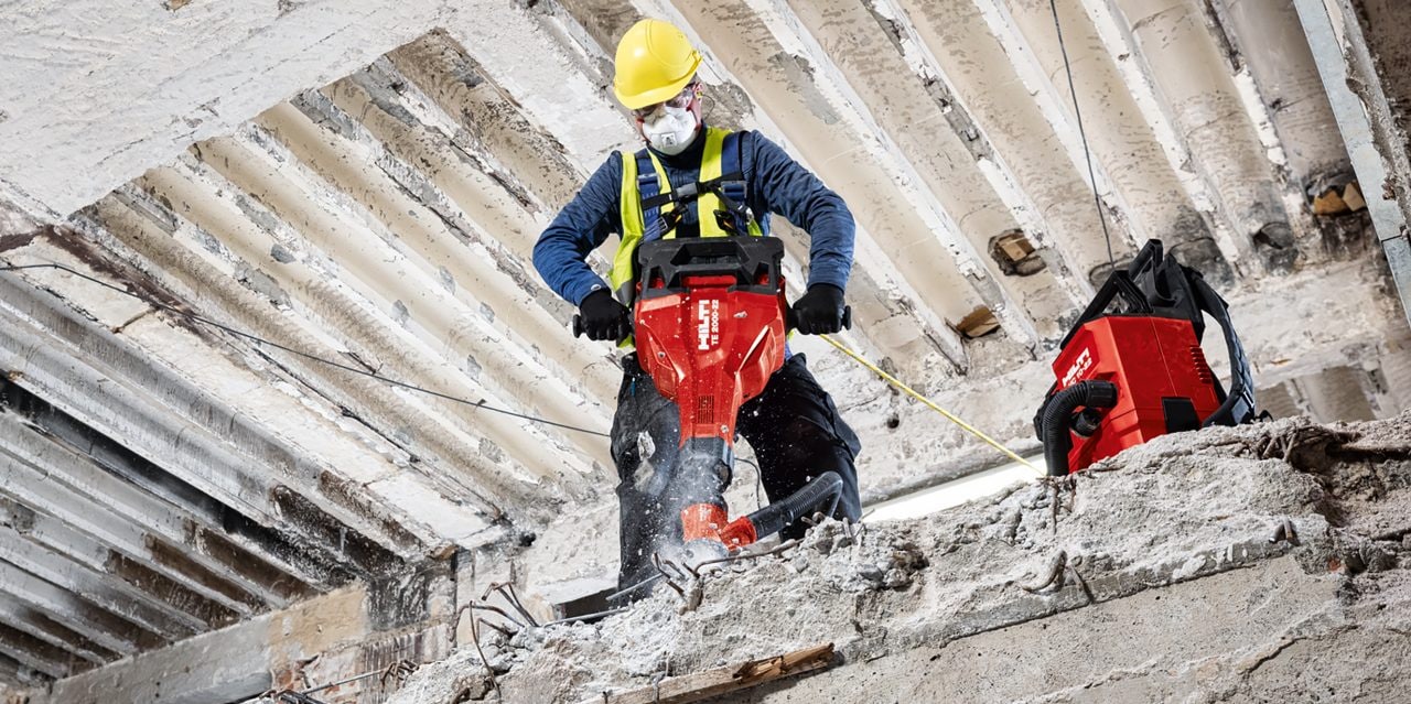 DX 5 F8, DX 5 F8, deflection head, track fastening to ceiling, interior finishing, X-U concrete nail